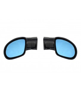 Universal Mirrors M3 Look Sport ABS Black Manual Blue Glass