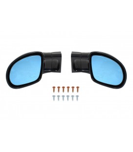 Universal Mirrors M3 Look Sport ABS Black Manual Blue Glass