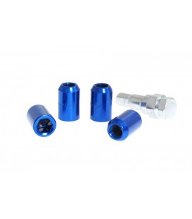 Wheel nut M12x1.5 L:32mm Blue