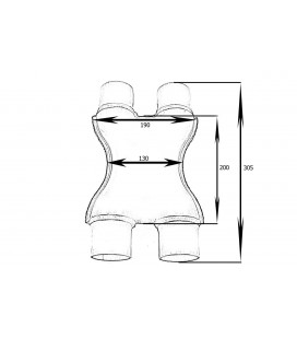 X-Pipe 63mm