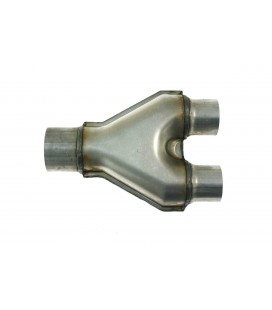 Y-Pipe exhaust 70/76 mm