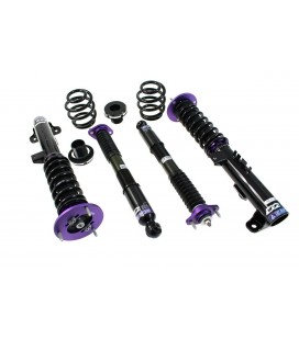 Suspension Street D2 Racing BMW E36 COMPACT 6 CYL TI (OE Rr Separated) 94-00