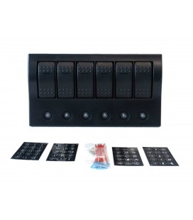 Switch 1224V IP68 (ON)-OFFx1, ON-OFFx5, 3B 5A, 2B 10A, 1B 15A