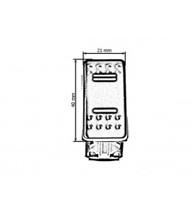 Jungiklis ON-OFF 5PIN (baltas)