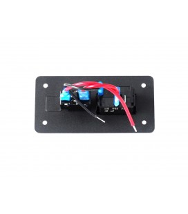 Switch Panel ALU, ON-OFFx1, 1BA 10A