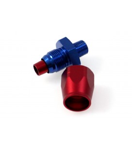 SWIVEL FITTING STRAIGHT AN6-38NPT CUTTER FORGED
