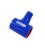 T formos silikoninis sujungimas BlowOff TurboWorks Pro Blue 38-15mm