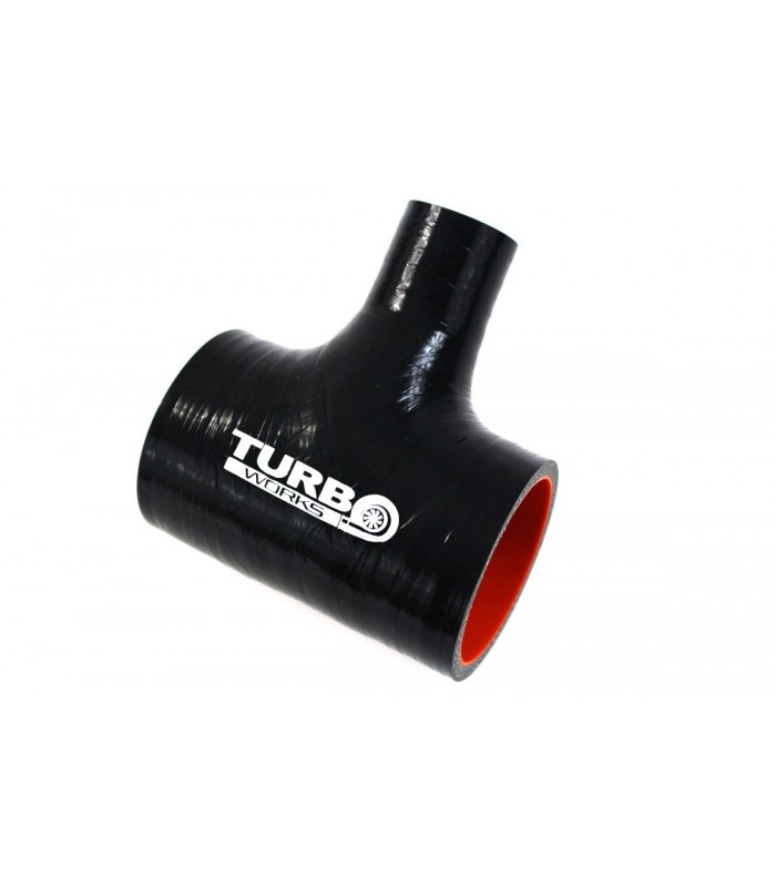 Tees T-Piece TurboWorks Pro Black 70-25mm
