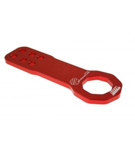 Towing bracket front red
