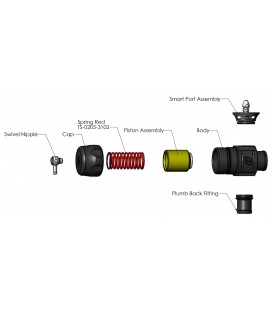 Turbosmart BLOW OFF Subaru WRX FA20F Smart Port 38MM