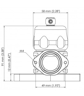 Turbosmart BLOW OFF vožtuvas Subaru WRX Forester Plumb Back