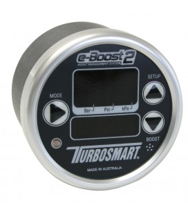 Turbosmart Electronic Boost kontroleris EBOOST2 60MM (juodas-sidabrinis)