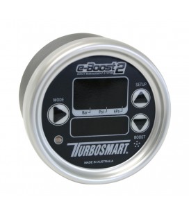 Turbosmart Electronic Boost kontroleris EBOOST2 66MM (sidabrinis-juodas)