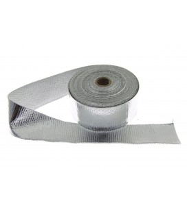 TurboWorks Exhaust heat wrap 50mm x 1mm 10m Aluminium