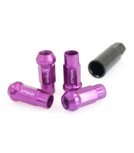 Wheel Nuts EPMAN JDM M12x1.25 Purple