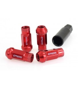 Wheel Nuts EPMAN JDM M12x1.25 Red