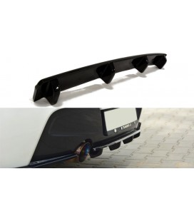 Central Rear Splitter BMW 1 F20 M-Power (With Vertical Bars)