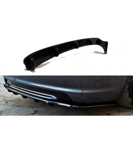 Central Rear Splitter BMW 3 E46 M-Pack Coupe (With Vertical Bars)