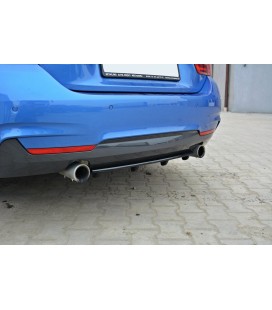 Central Rear Splitter BMW 4 F32 M-Pack (With Vertical Bars)