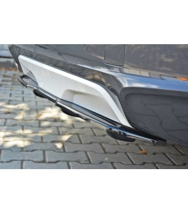 Central Rear Splitter BMW X4 M-Pack (with A Vertical Bar)