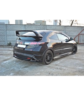 Central Rear Splitter Honda Civic Viii Type-S/R (Without Vertical Bars)