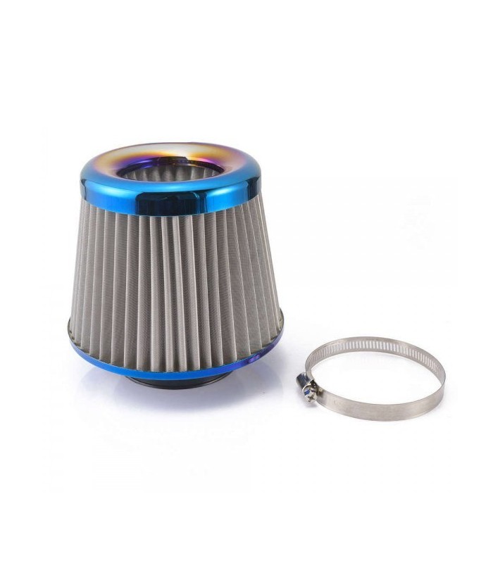 Cone filter H:120mm DIA:76mm Burn Blue