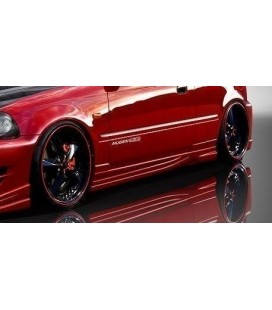 Dokładki Progów Honda Civic VI Hatchback & Coupe Inferno 2 