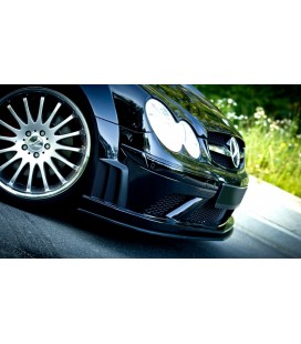 Front splitter Mercedes CLK W209 Black (SL Black Series Look)