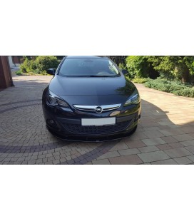 Front splitter Opel Astra J GTC