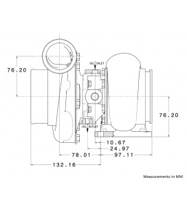Garrett GTW3884 Turbocharger (841297-5003S)