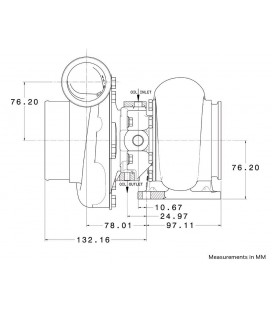 Garrett GTW3884R Turbocharger (841297-5005S)