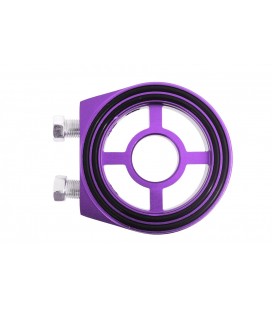 Oil filter adapter TurboWorks Purple