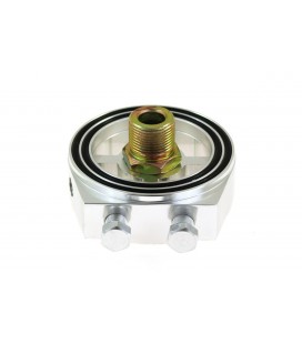 Oil filter adapter TurboWorks Silver