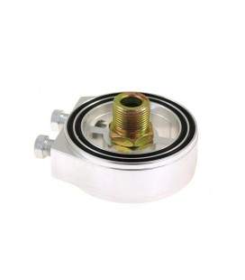 Oil filter adapter TurboWorks Silver