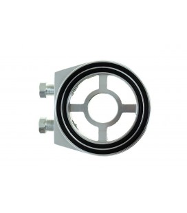 Oil filter adapter TurboWorks Silver