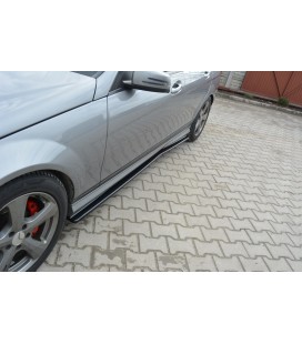 Side Skirts Diffusers Mercedes C-Class W204 AMG-Line (Preface)