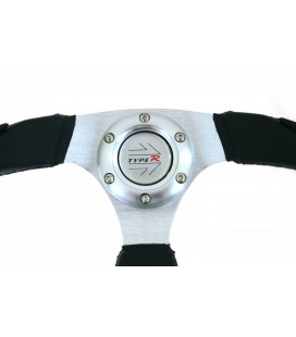 Steering wheel Pro 350mm offset:0mm Leather Black
