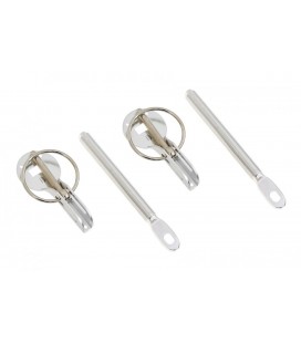 Bonnet shackle SLIDE Silver