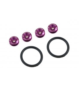 Bumper, Trunk Fasteners Quick Release Purple SLIDE