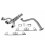 Exhaust manifold Jeep Wrangler YJ 2.5L 91-95