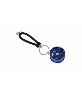 Rim JR3 TE37 Keychain Blue