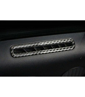 Carbon wrap door air outlet cover Ford Mustang 15-19