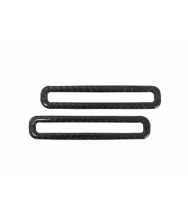 Carbon wrap door air outlet cover Ford Mustang 15-19