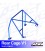 Roll Bar NISSAN Silvia (S15) 2-doors Coupe REAR CAGE V1