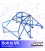 Roll Cage AUDI A4 / S4 (B5) 4-doors Sedan FWD BOLT IN V4