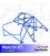 Roll Cage BMW (E34) 5-Series 4-doors Sedan RWD WELD IN V3