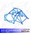 Roll Cage BMW (E34) 5-Series 4-doors Sedan RWD WELD IN V5 NASCAR-door