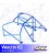 Roll Cage BMW (E36) 3-Series 3-doors Compact RWD WELD IN V2