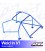 Roll Cage FORD Focus (Mk1) 5-doors Hatchback FWD WELD IN V1