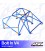 Roll Cage NISSAN Silvia (S13) 3-doors Hatchback BOLT IN V4